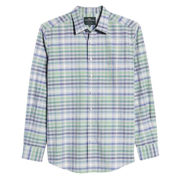 RODD & GUNN Men's Caldwell Peak Check Button-Up Shirt Size XXL - Picture 3 of 12